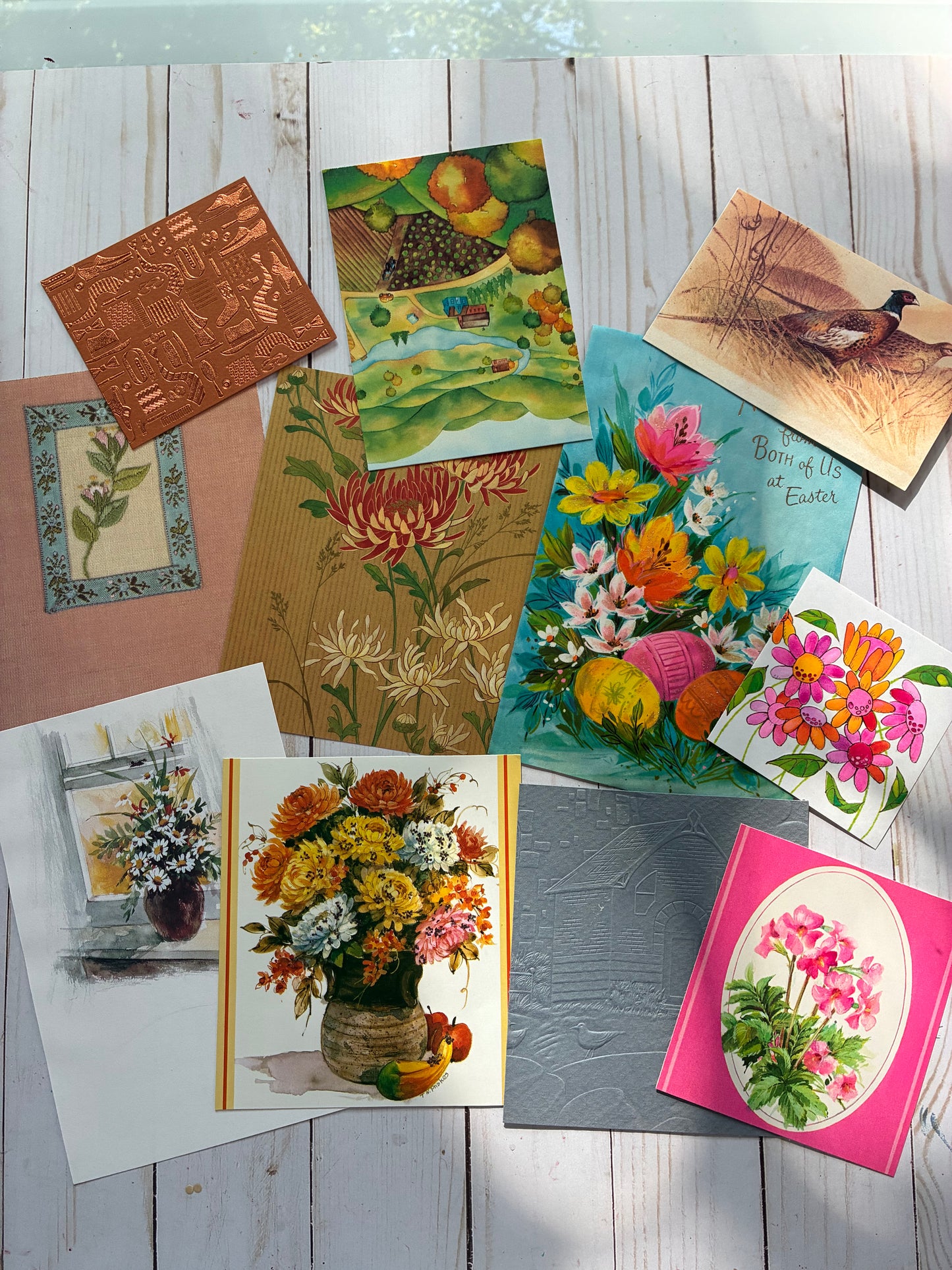 Vintage Greeting Card Ephemera Packs