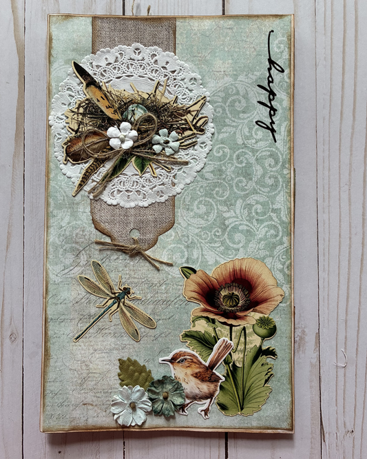 Flip Flap Pocket Album Junk Journal Folio