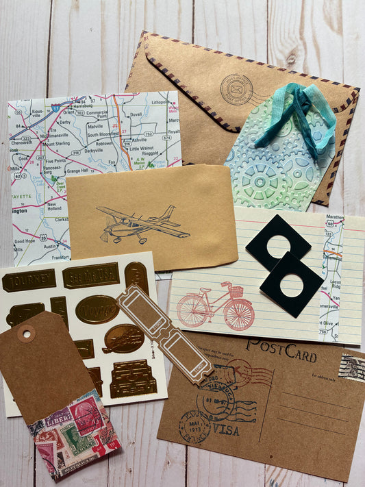 Travel Themed Happy Mail