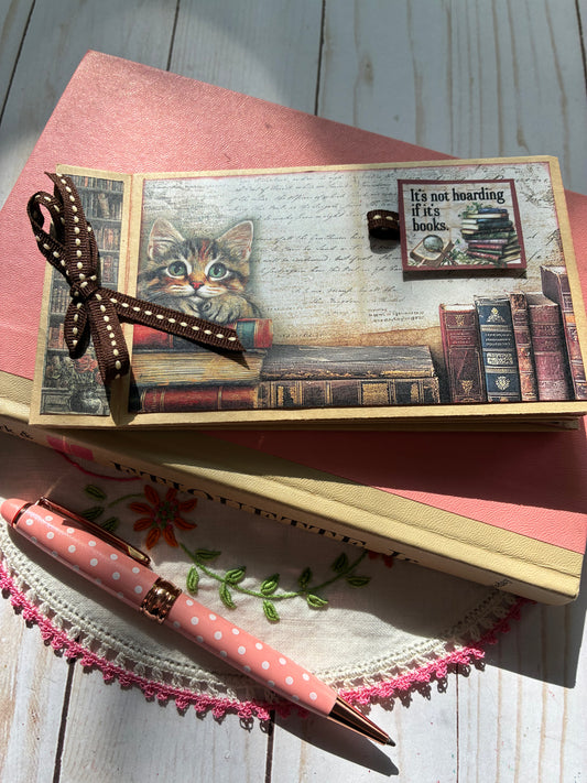 Reading Log With Pockets