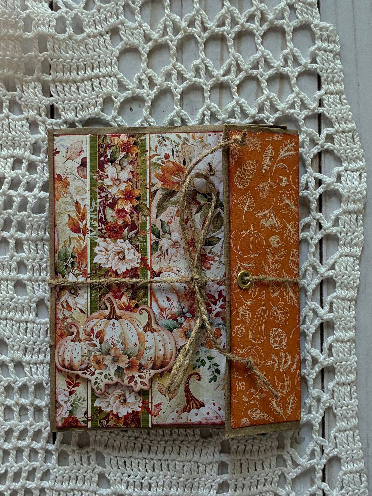 Pumpkin Paper Bag Journal