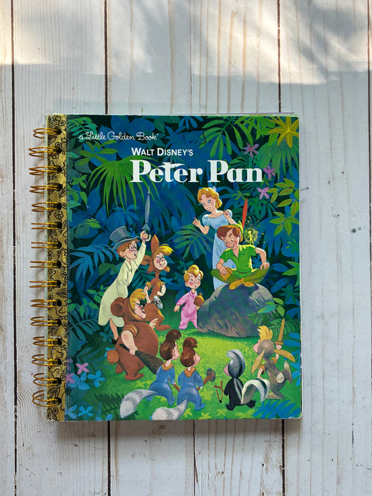 Peter Pan Storybook Journal Spiral Bound