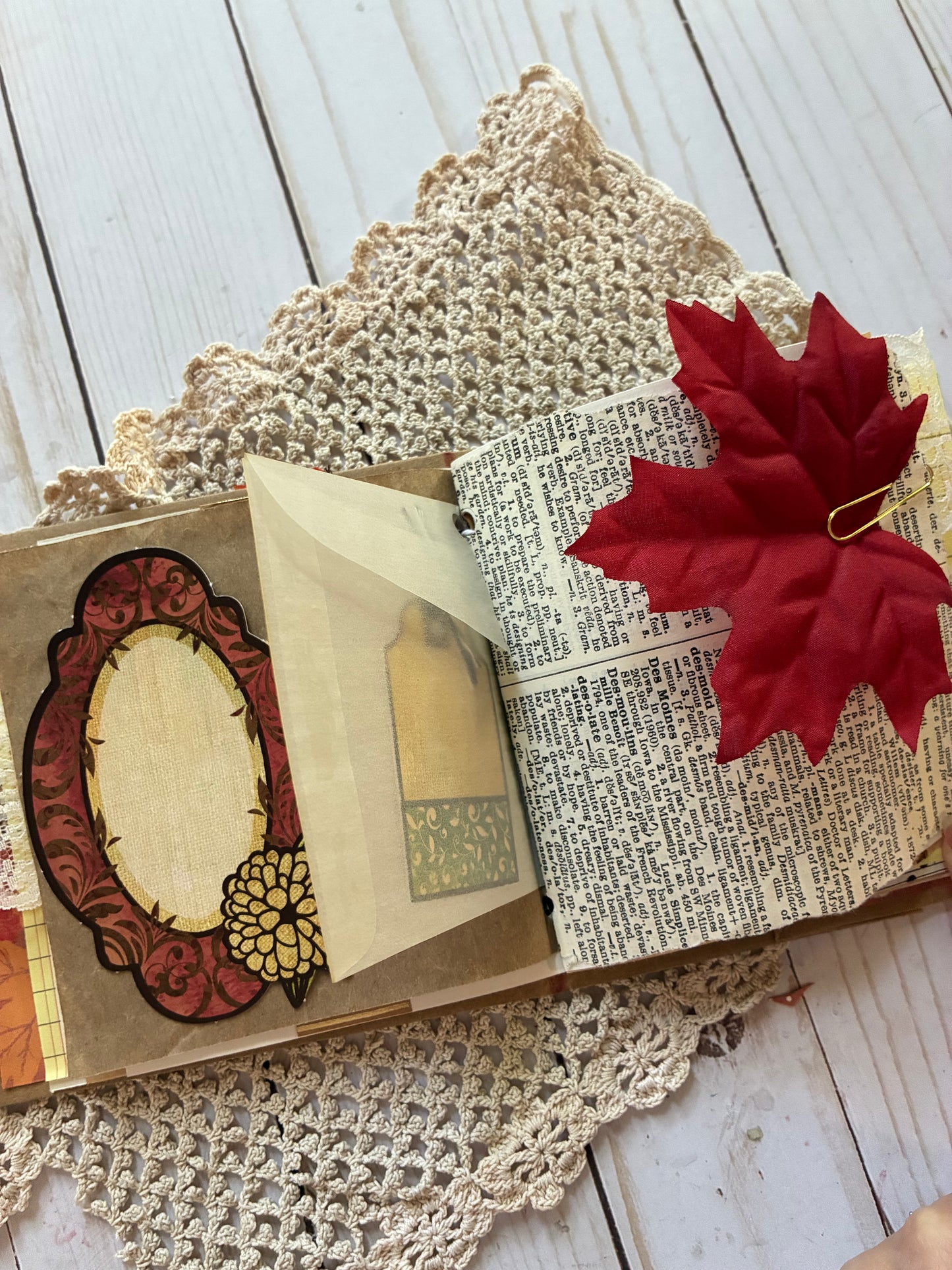 Fall Paper Bag Junk Journal Kit