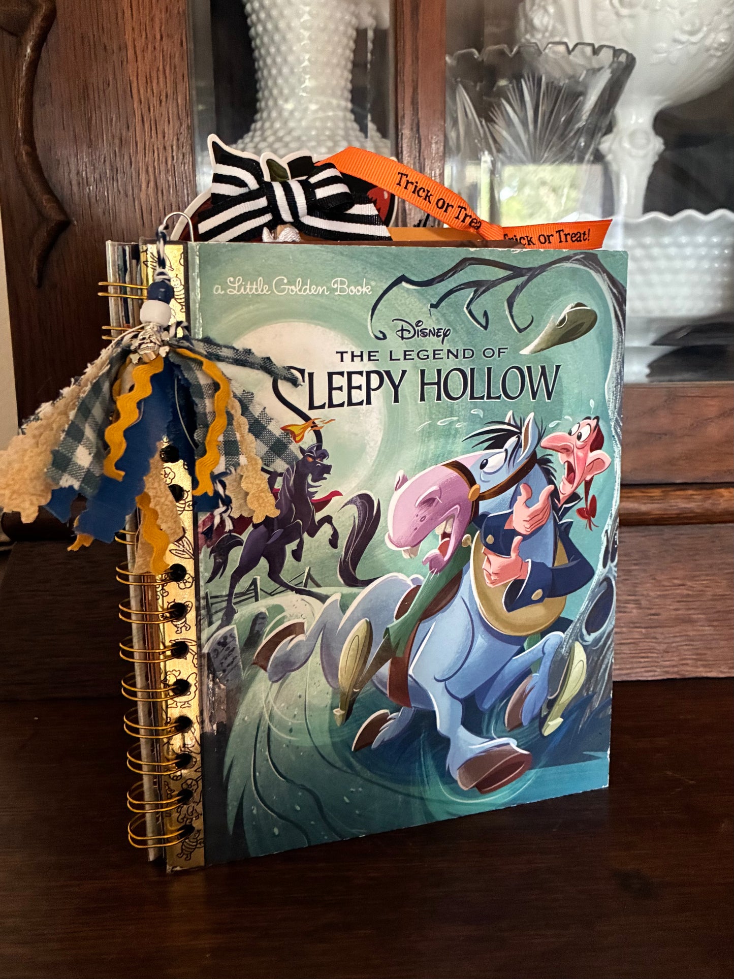 Sleepy Hollow Little Golden Book Junk Journal
