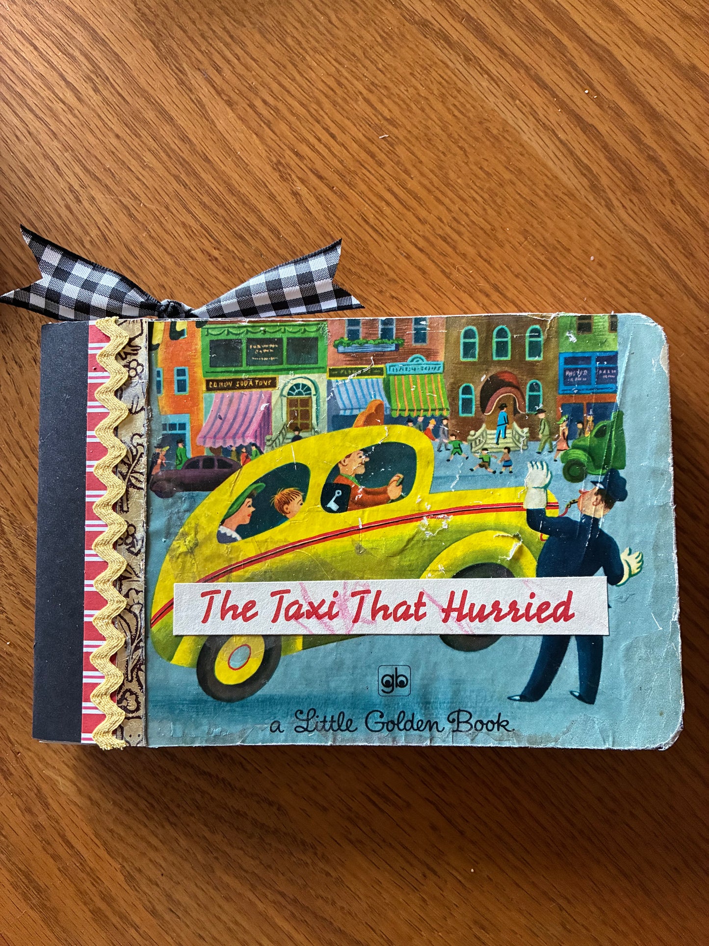The Taxi That Hurried Little Golden Book Composition Book Journal