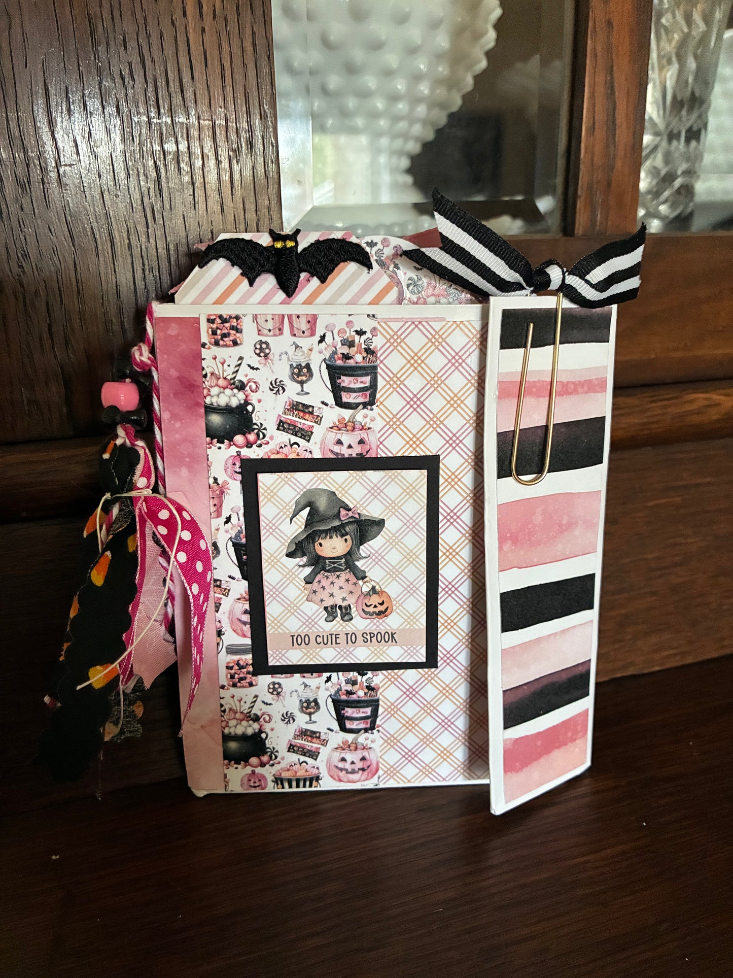 Too Cute To Spook Witch Paper Bag Mini Album