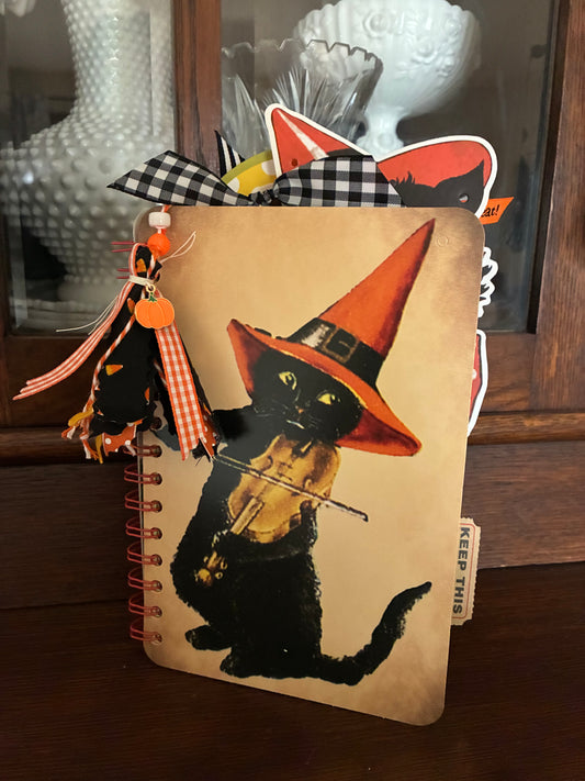 Cat Halloween - Themed Junk Journal