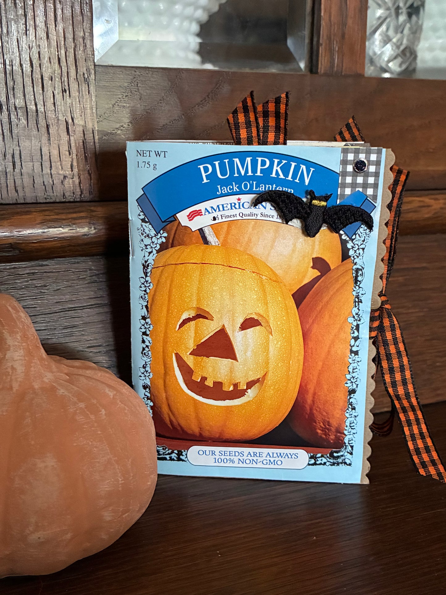 Pumpkin Seed Packet Mini Junk Journal