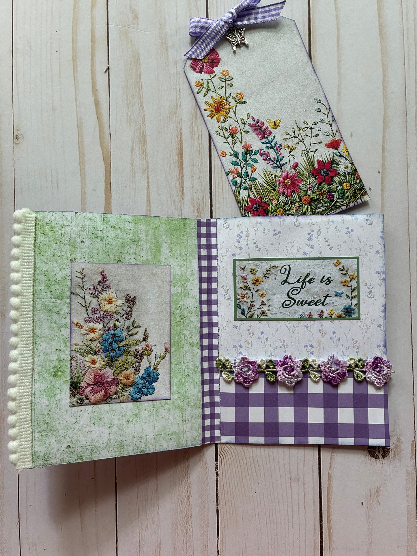 2 Embossed Junk Mail Folios