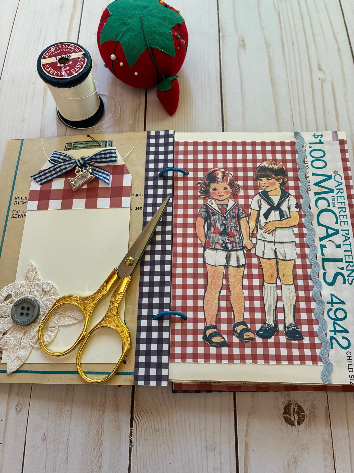 Vintage Sewing Junk Journal
