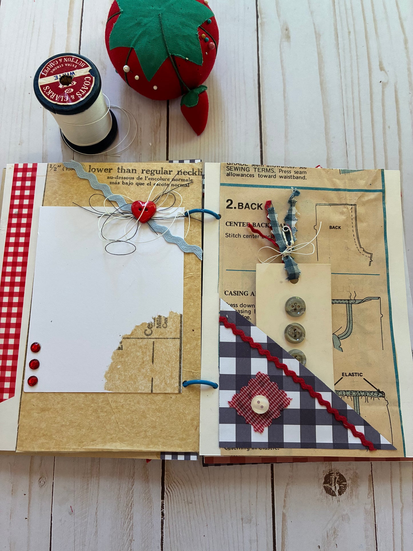 Vintage Sewing Junk Journal