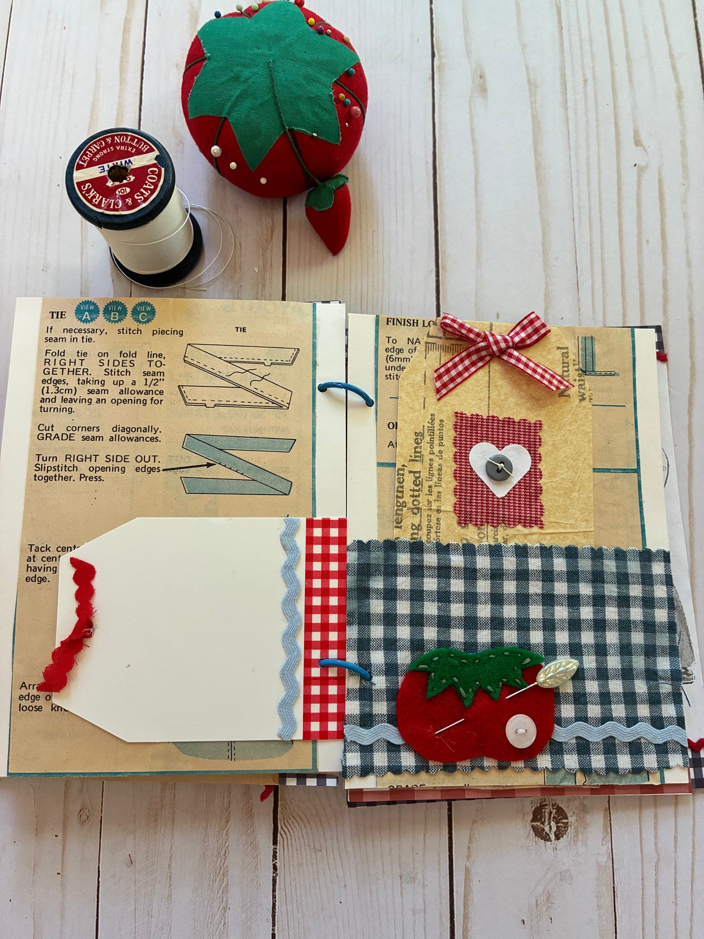 Vintage Sewing Junk Journal