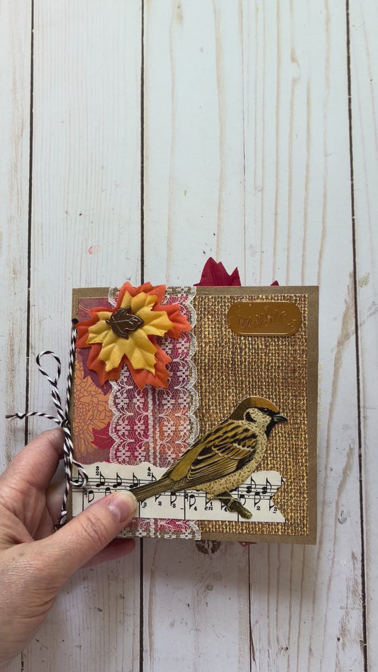 Fall Paper Bag Junk Journal Kit