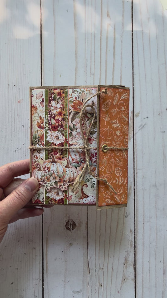 Pumpkin Paper Bag Journal