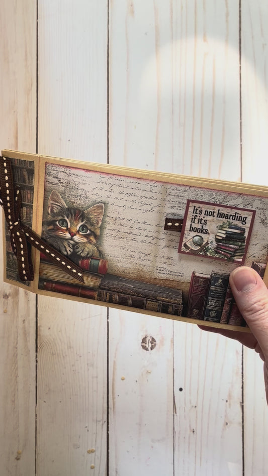 Reading Log With Pockets